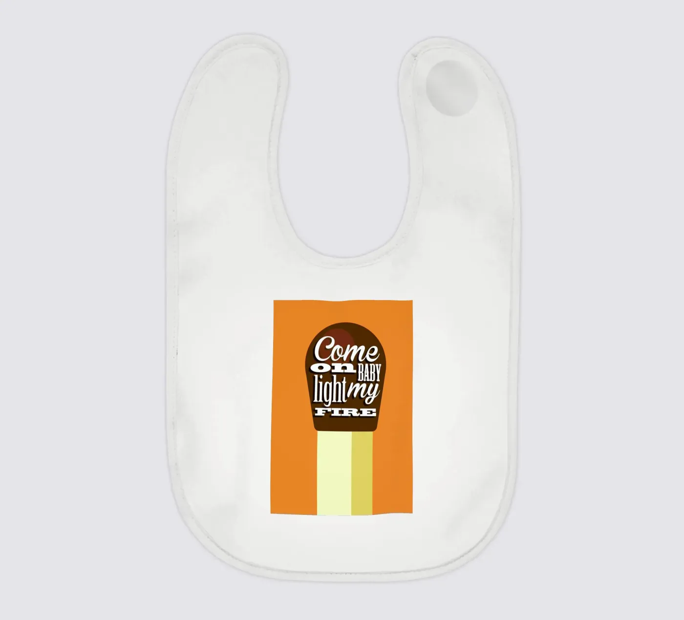 Fire Match baby slabbetje van Trabolt Design