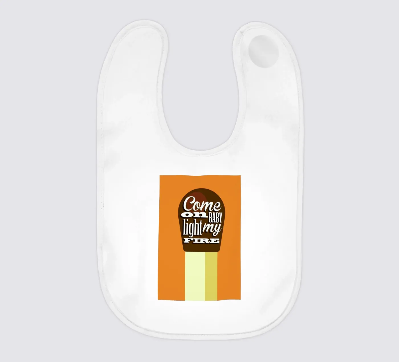 Fire Match baby slabbetje van Trabolt Design