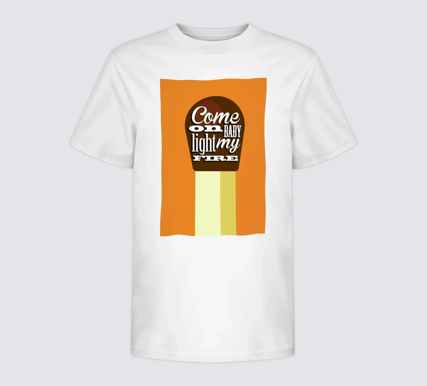 Fire Match t-shirt bambini da Trabolt Design