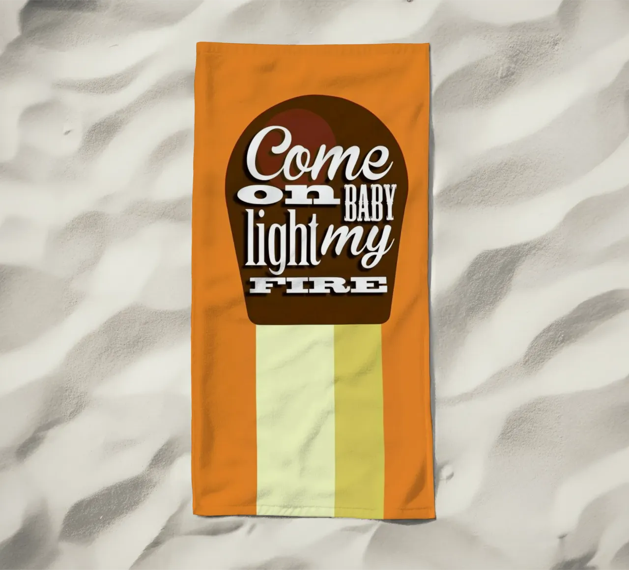 Fire Match telo mare da Trabolt Design