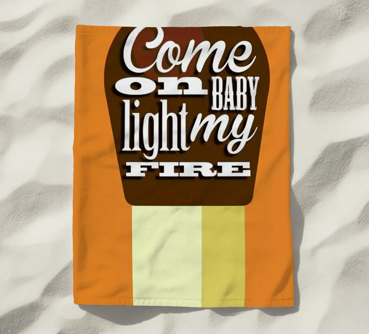 Fire Match telo mare da Trabolt Design