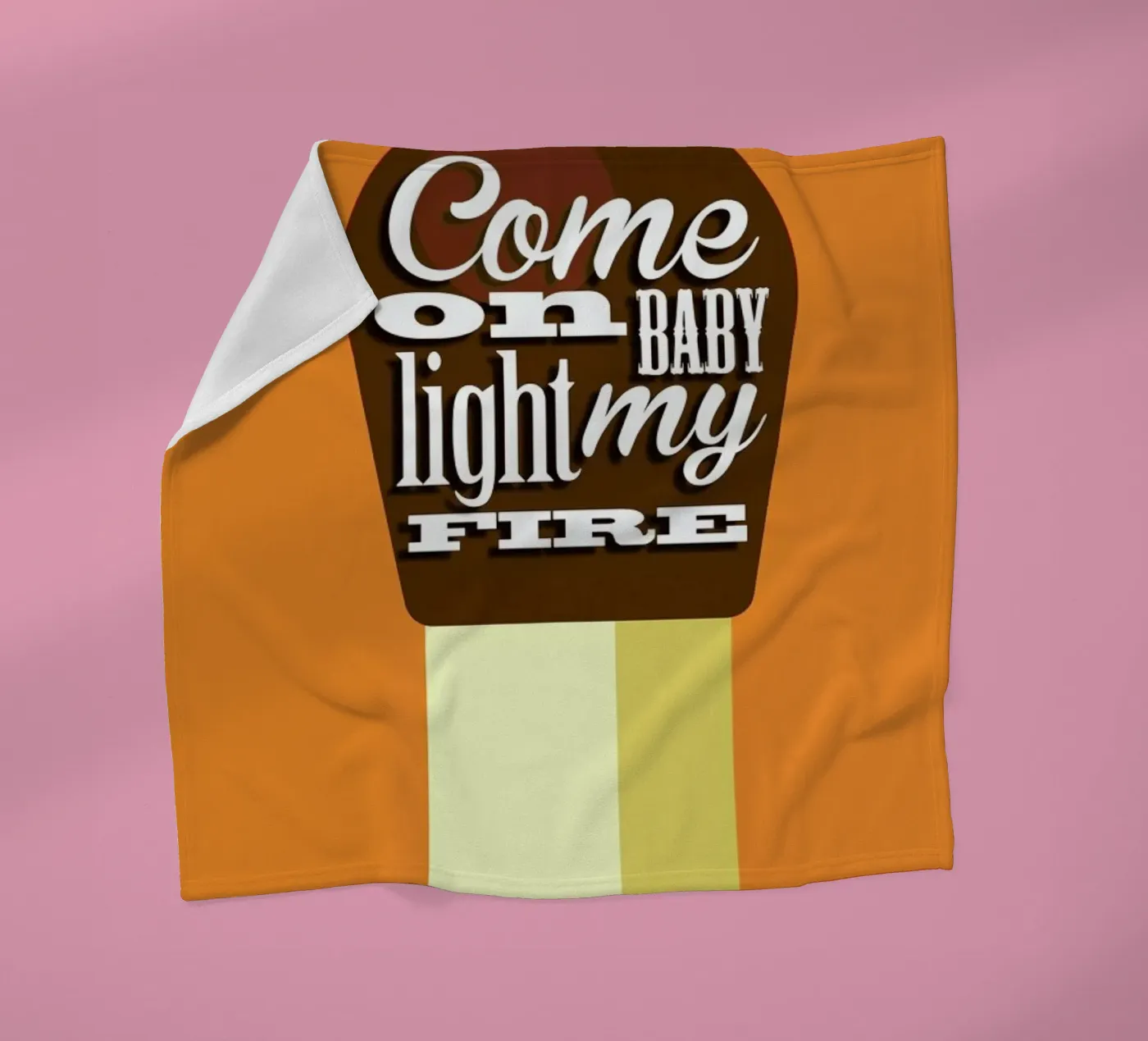 Fire Match Fleecedecke von Trabolt Design