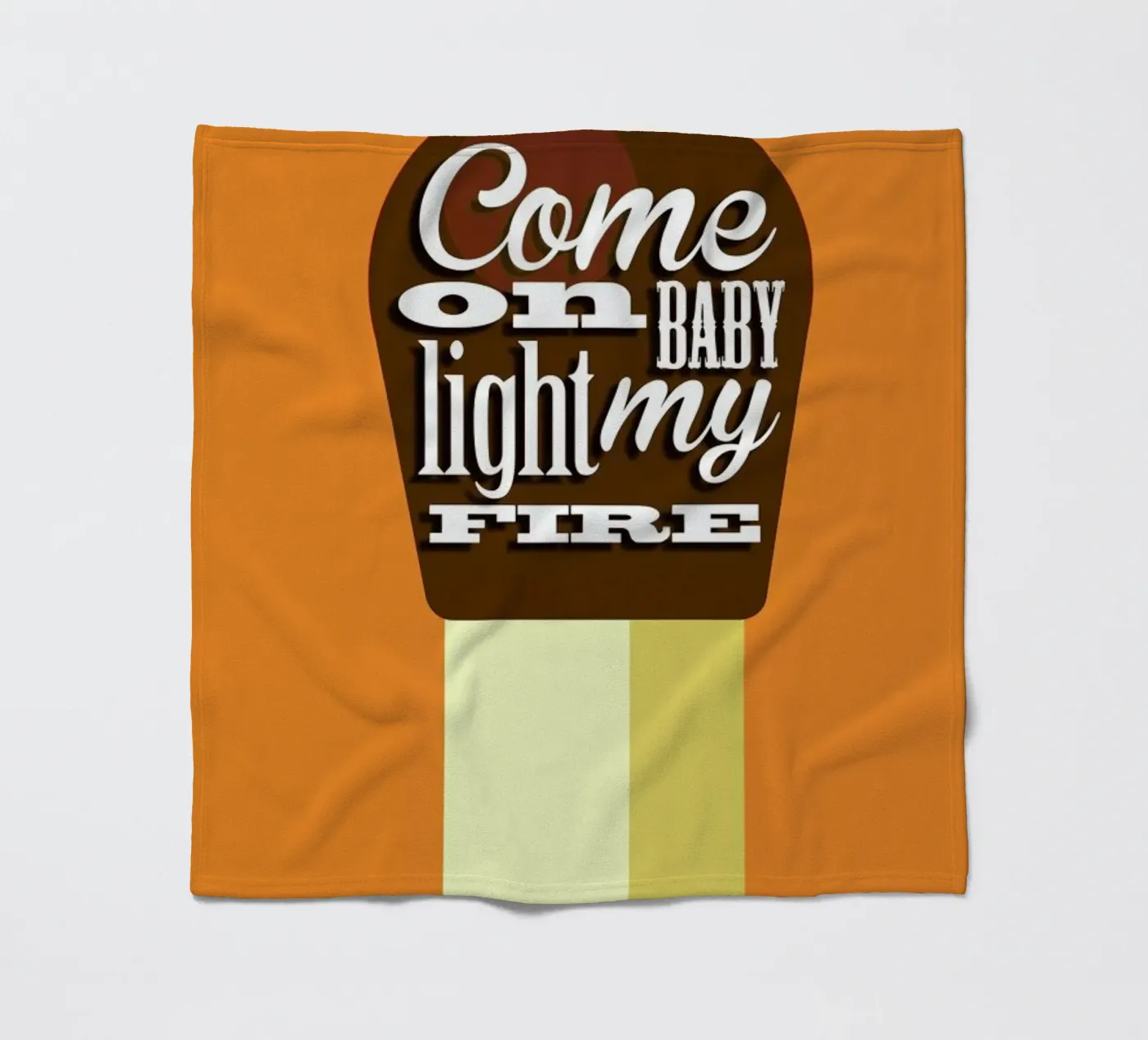 Fire Match Fleecedecke von Trabolt Design