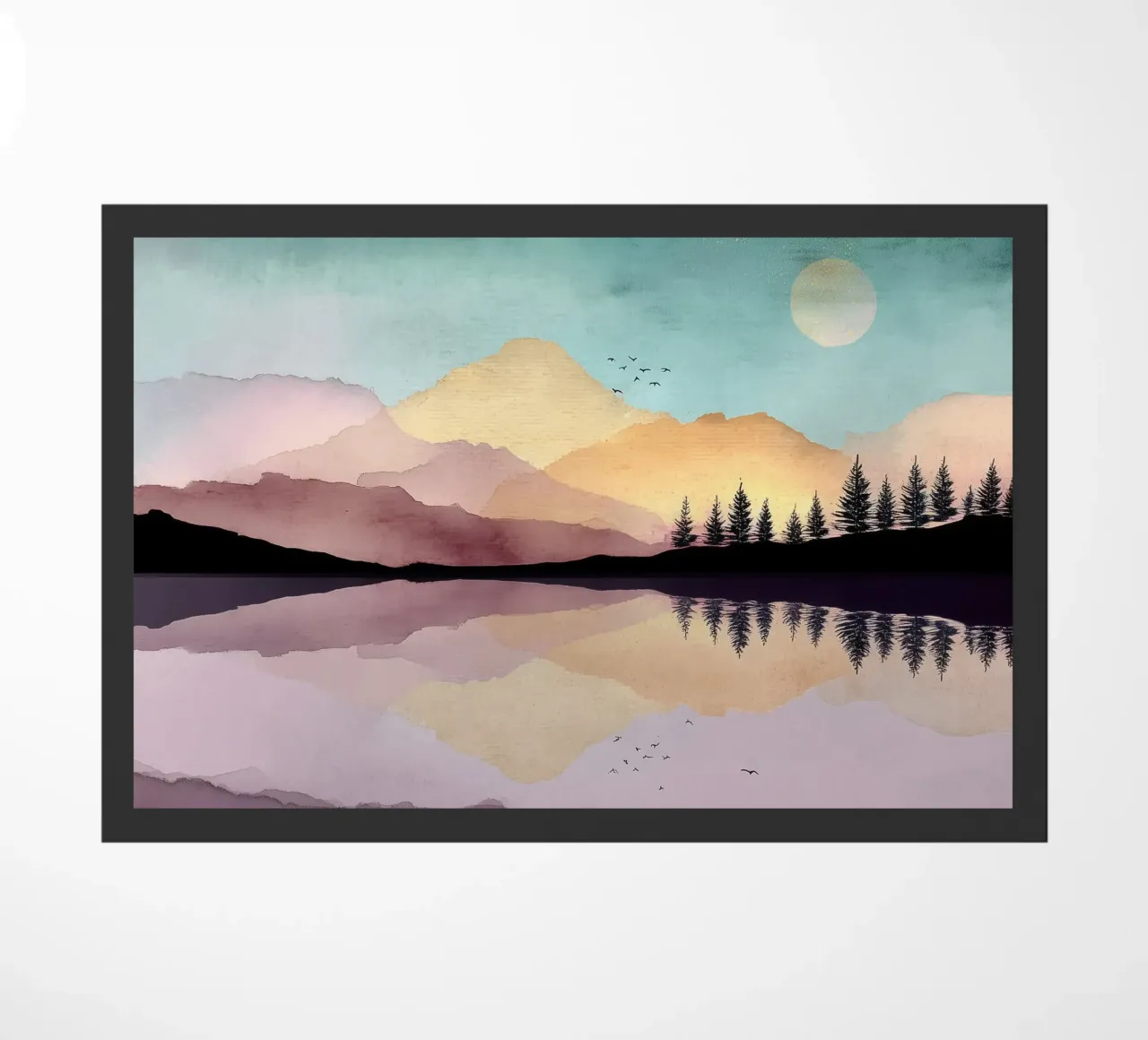 Dreaming Pines - Reflections Beneath a Blushing Sky zerbino da Dune