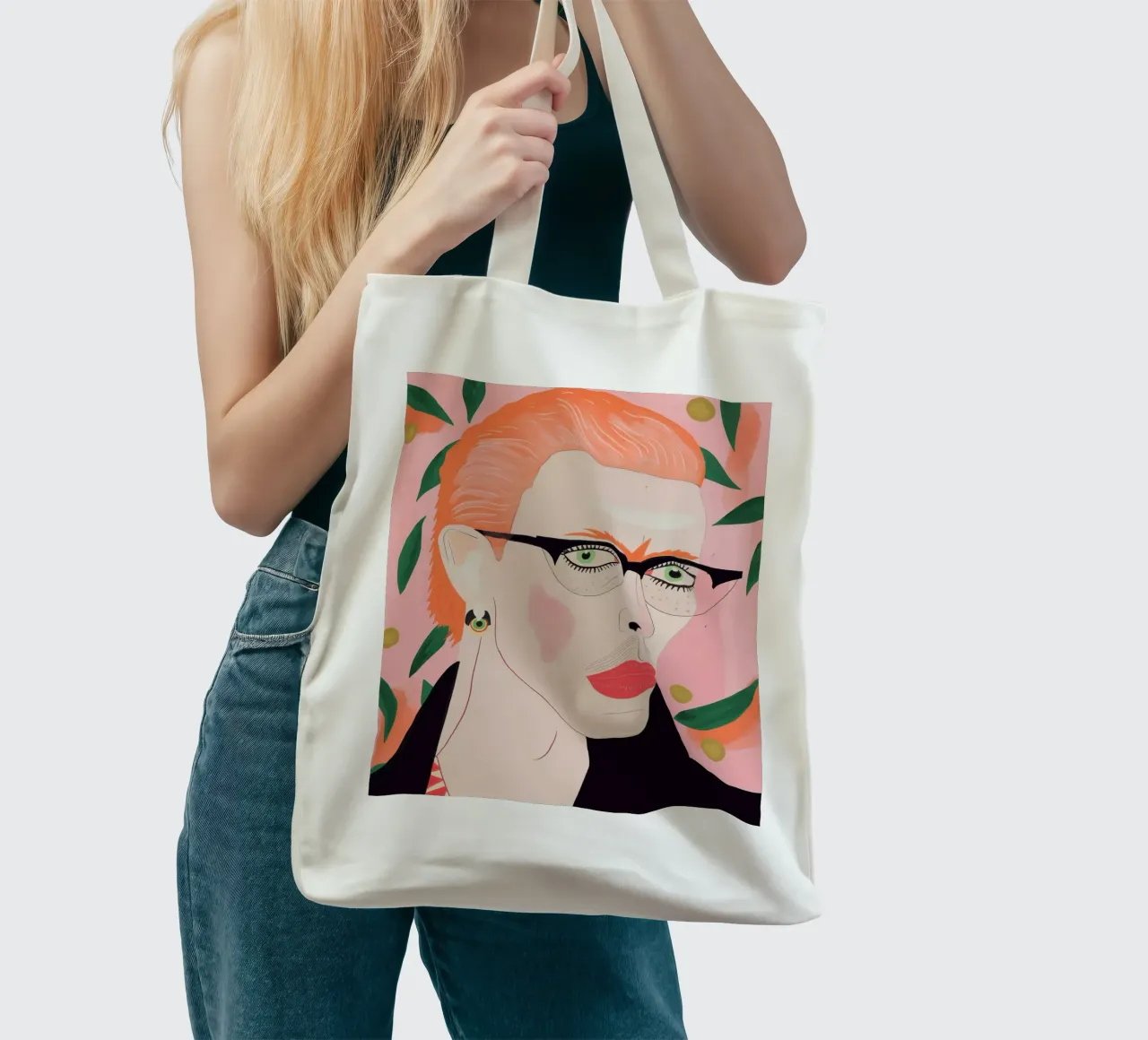 David Bowie borsa in juta da ArtsySesta