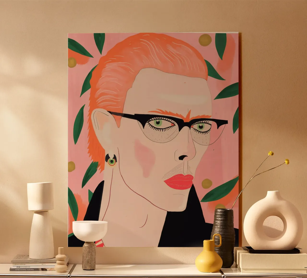 David Bowie plexiglass da ArtsySesta