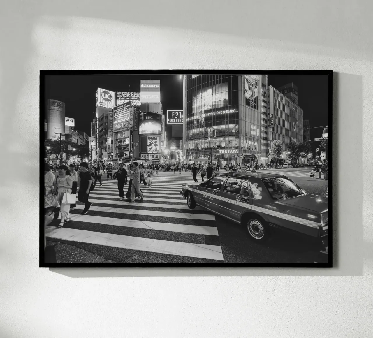 Shibuya Crossing poster da thetraveller