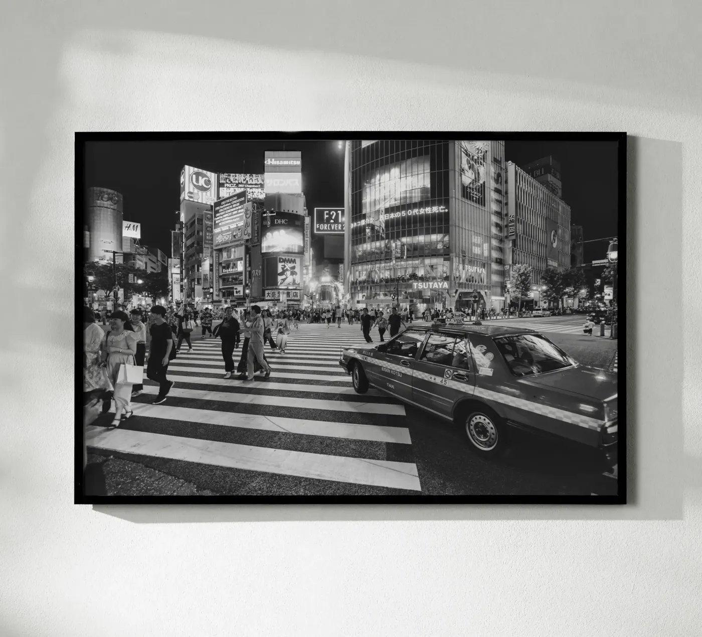Shibuya Crossing poster da thetraveller