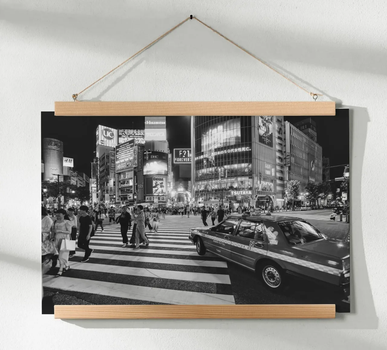 Shibuya Crossing poster da thetraveller