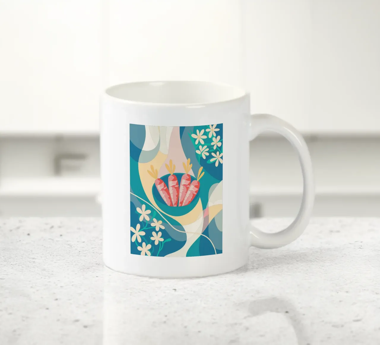Verdure a base di carote tazza in ceramica da HAPPY SHOP