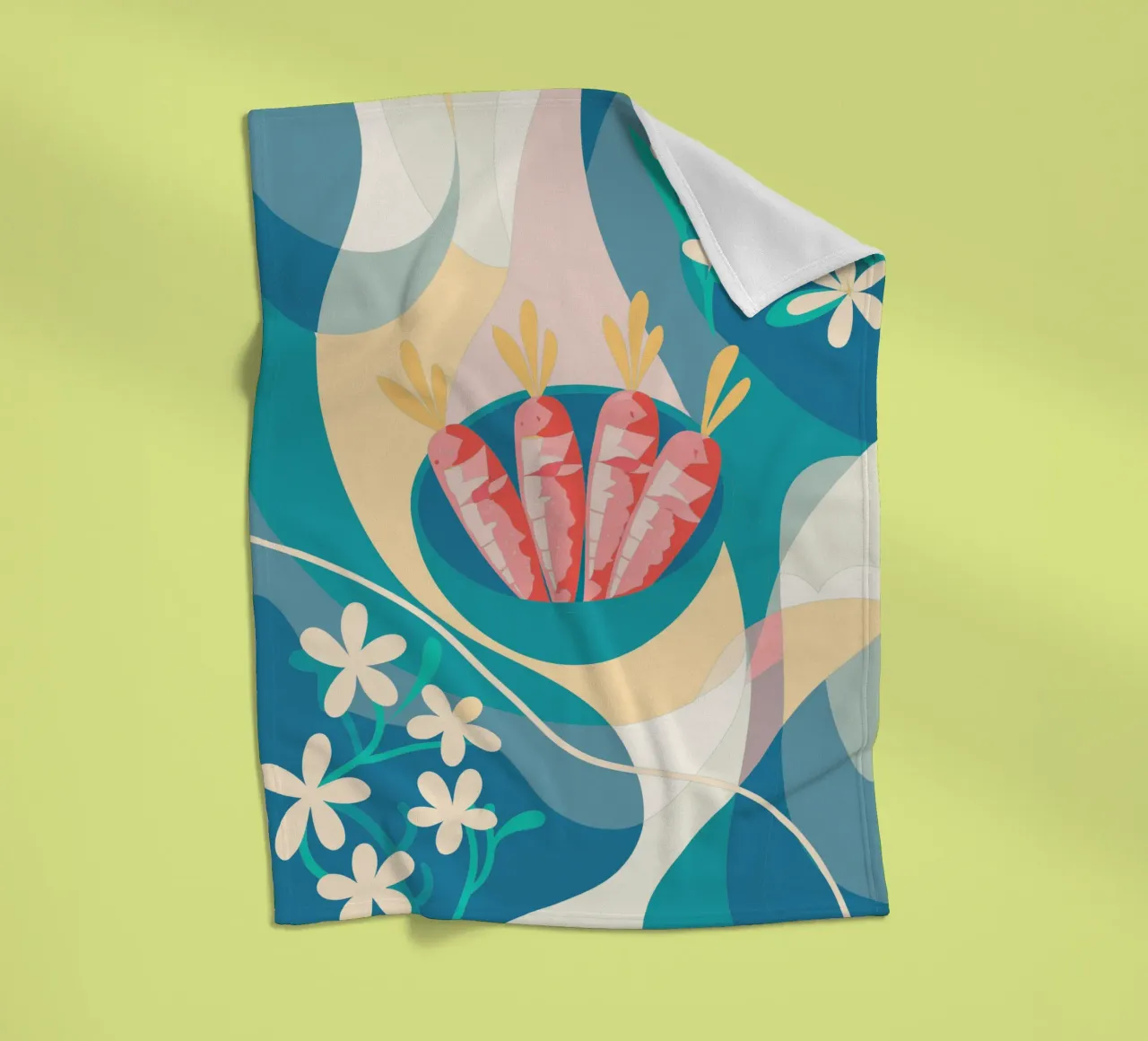 Verdure a base di carote coperta in pile da HAPPY SHOP