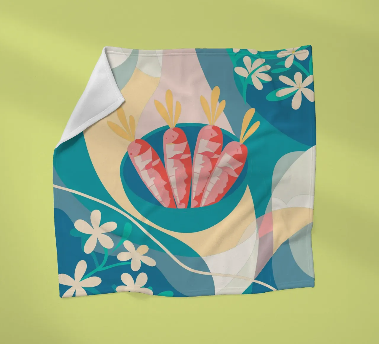 Verdure a base di carote coperta in pile da HAPPY SHOP