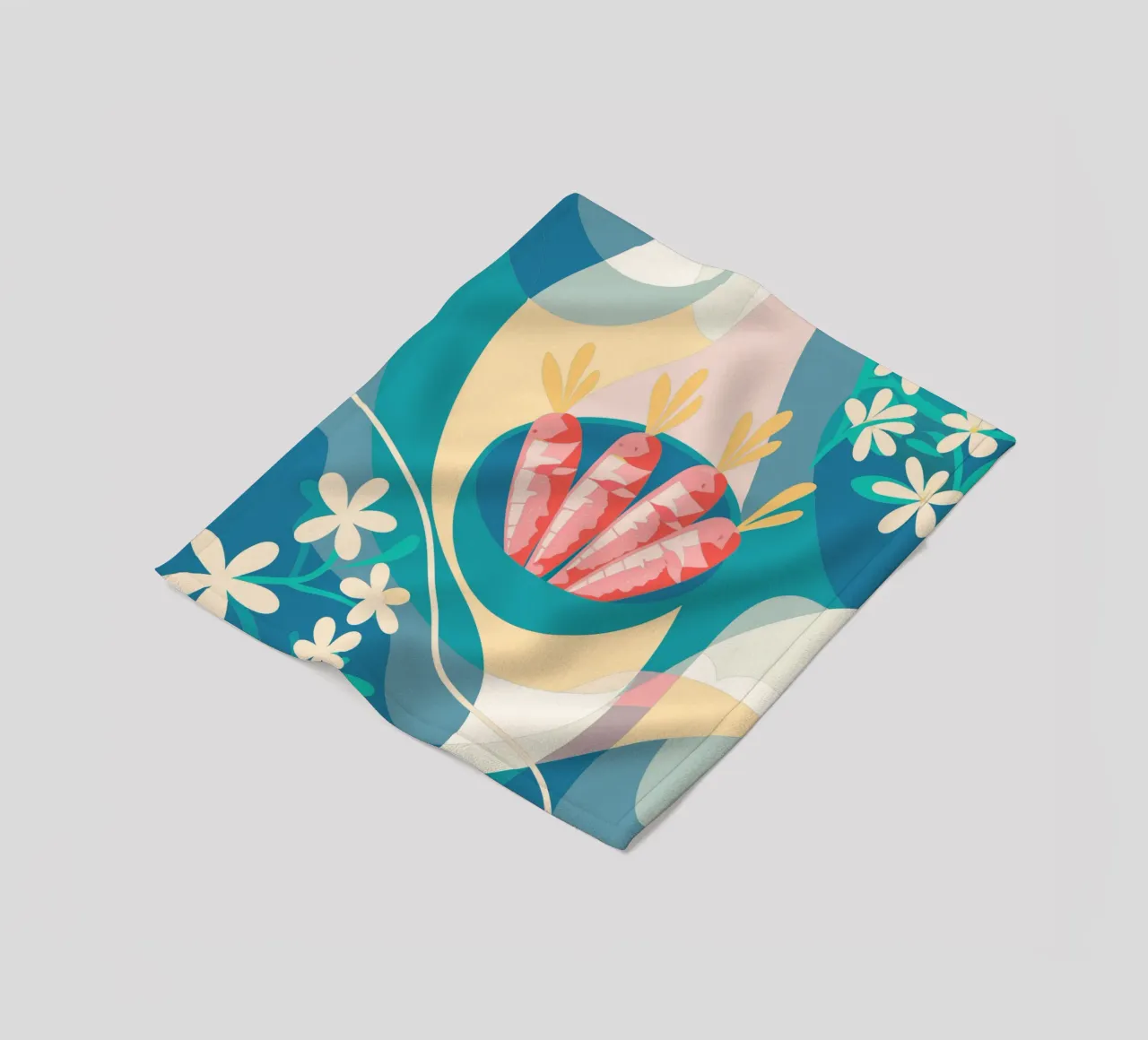 Verdure a base di carote coperta in pile da HAPPY SHOP