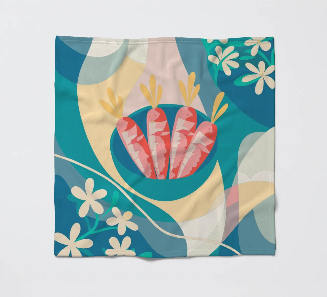 Verdure a base di carote coperta in pile da HAPPY SHOP