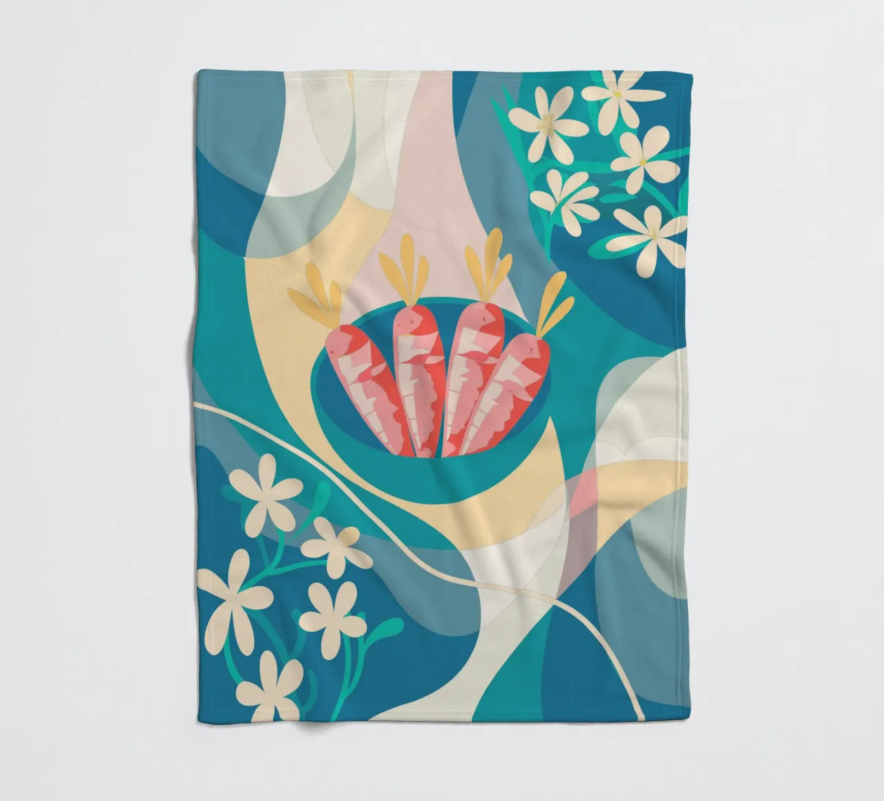 Verdure a base di carote coperta in pile da HAPPY SHOP