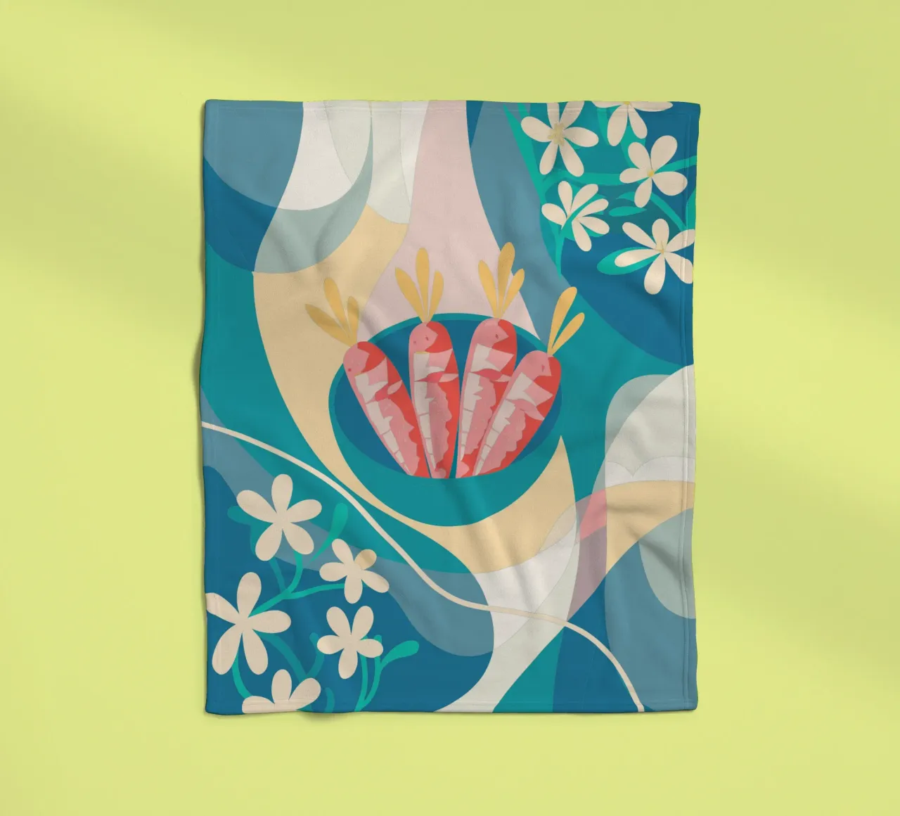 Verdure a base di carote coperta in pile da HAPPY SHOP