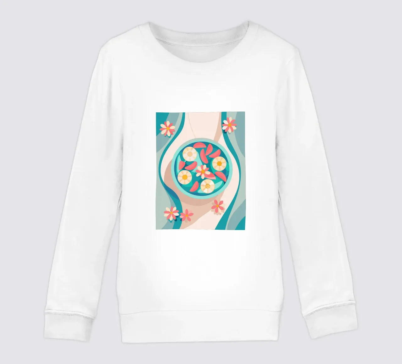 Verdure nel piatto felpa bambino da HAPPY SHOP