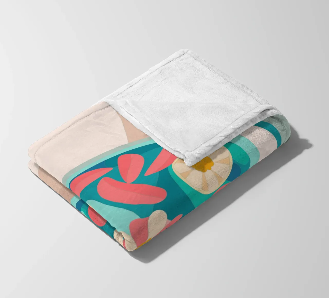 Verdure nel piatto coperta in pile da HAPPY SHOP