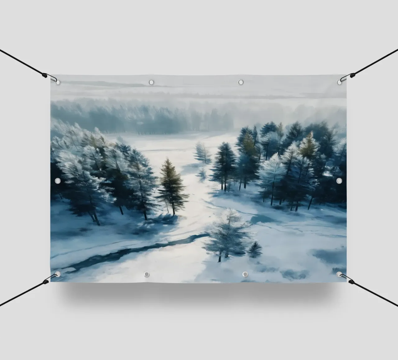 Between the Pines - A Quiet Journey Through Snow lonas publicitarias de Dune