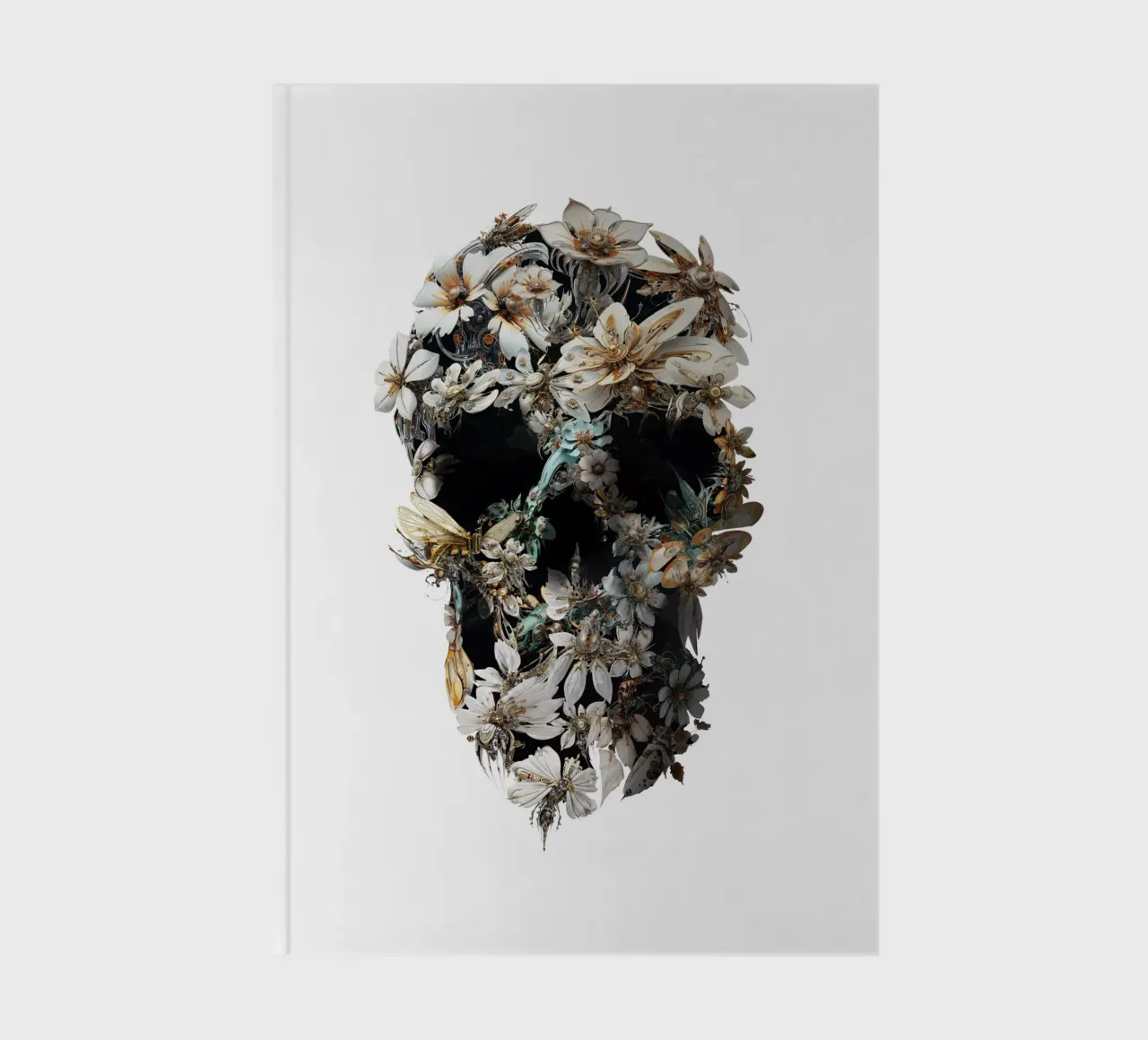 Harmony Skull notebook by Ali Gulec
