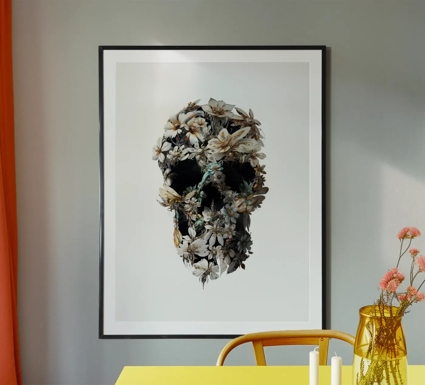Harmony Skull Poster von Ali Gulec