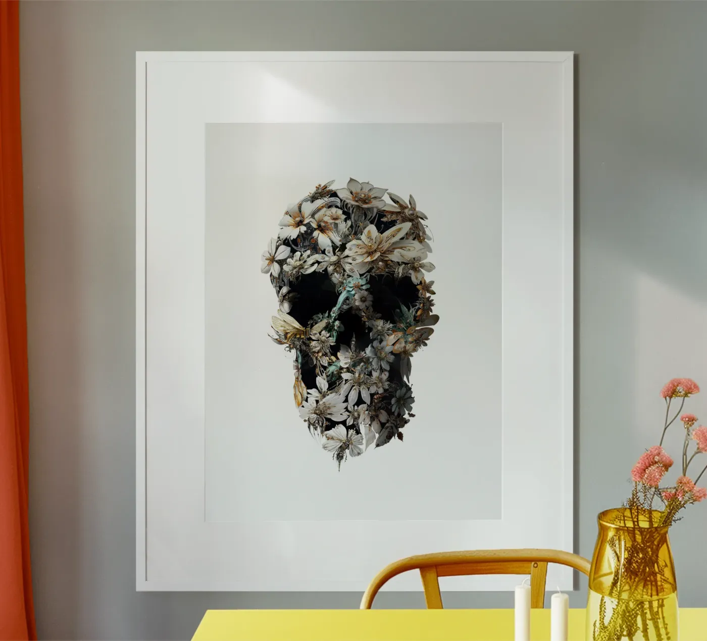 Harmony Skull Poster von Ali Gulec