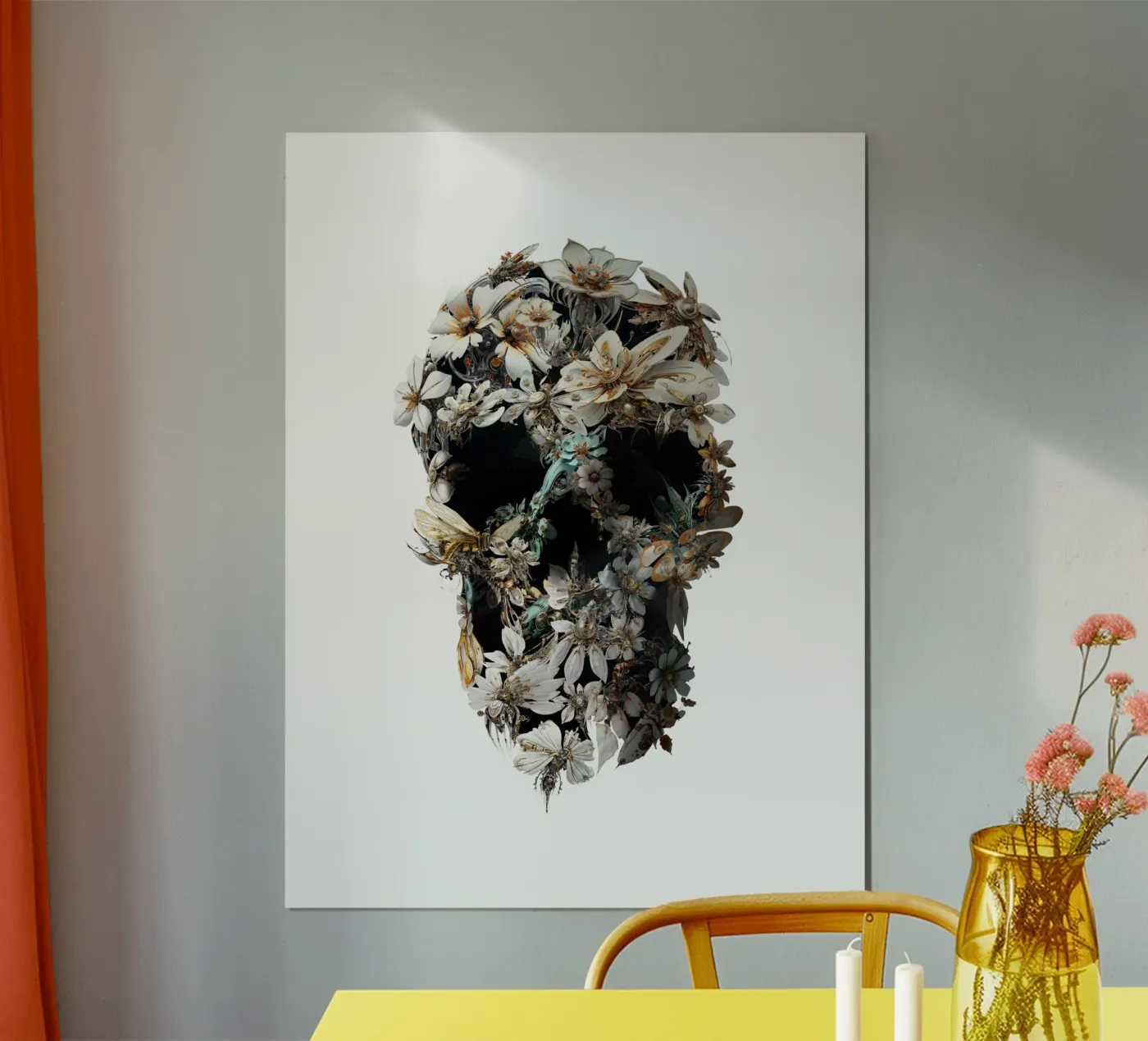 Harmony Skull Poster von Ali Gulec