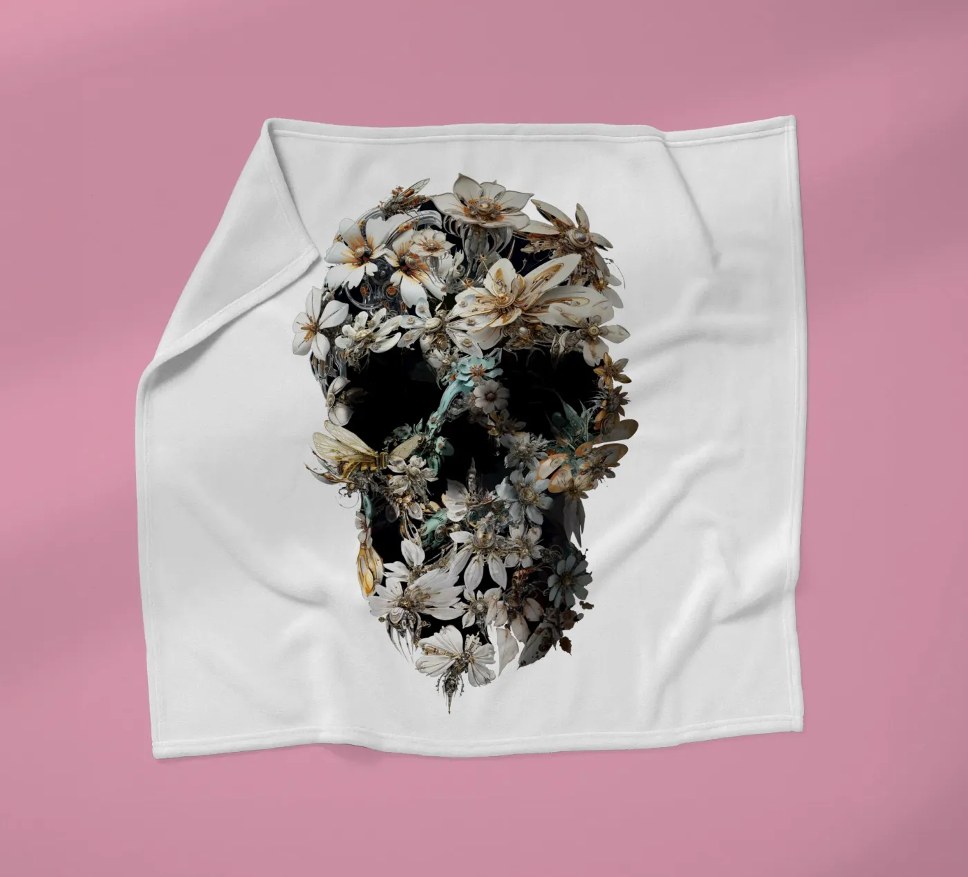 Harmony Skull Fleecedecke von Ali Gulec