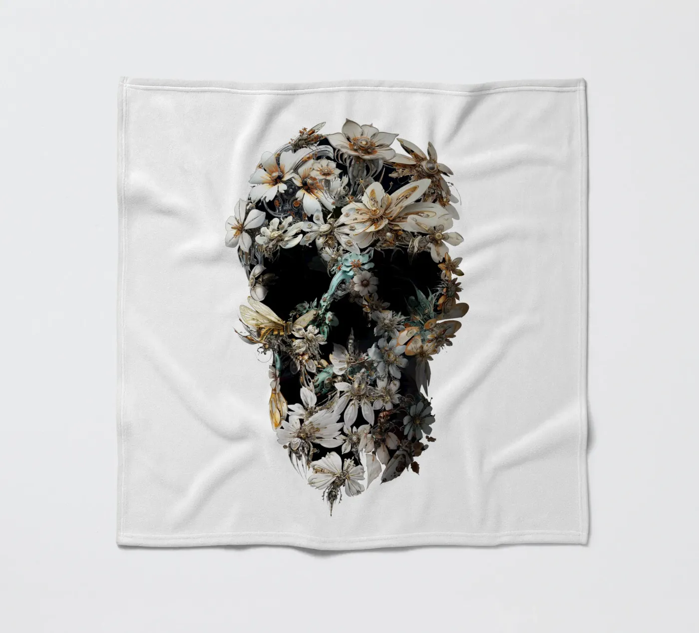 Harmony Skull Fleecedecke von Ali Gulec