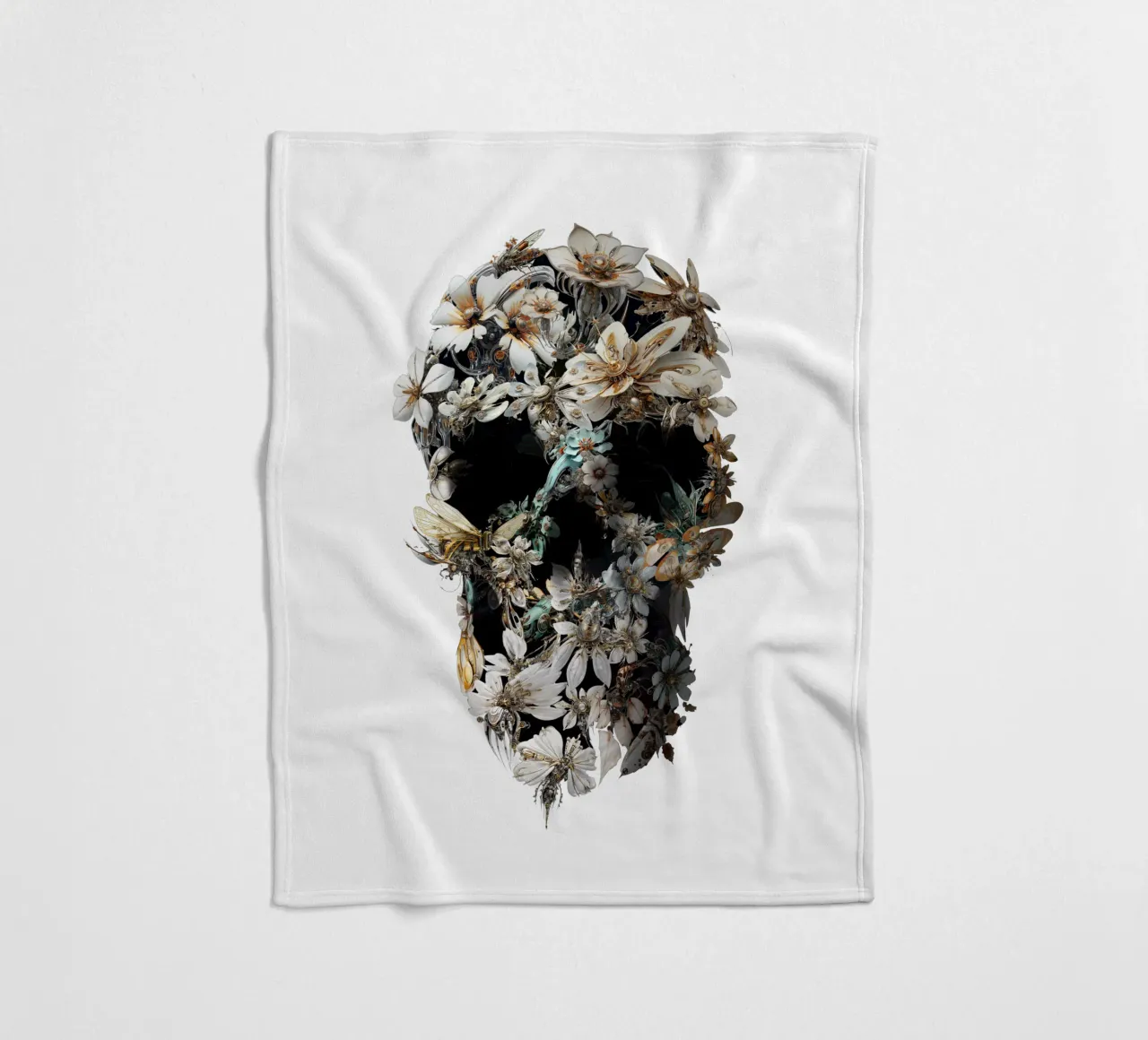 Harmony Skull coperta in pile da Ali Gulec
