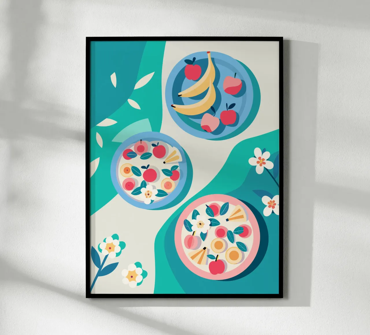 Verdure nel piatto carta hahnemühle da HAPPY SHOP
