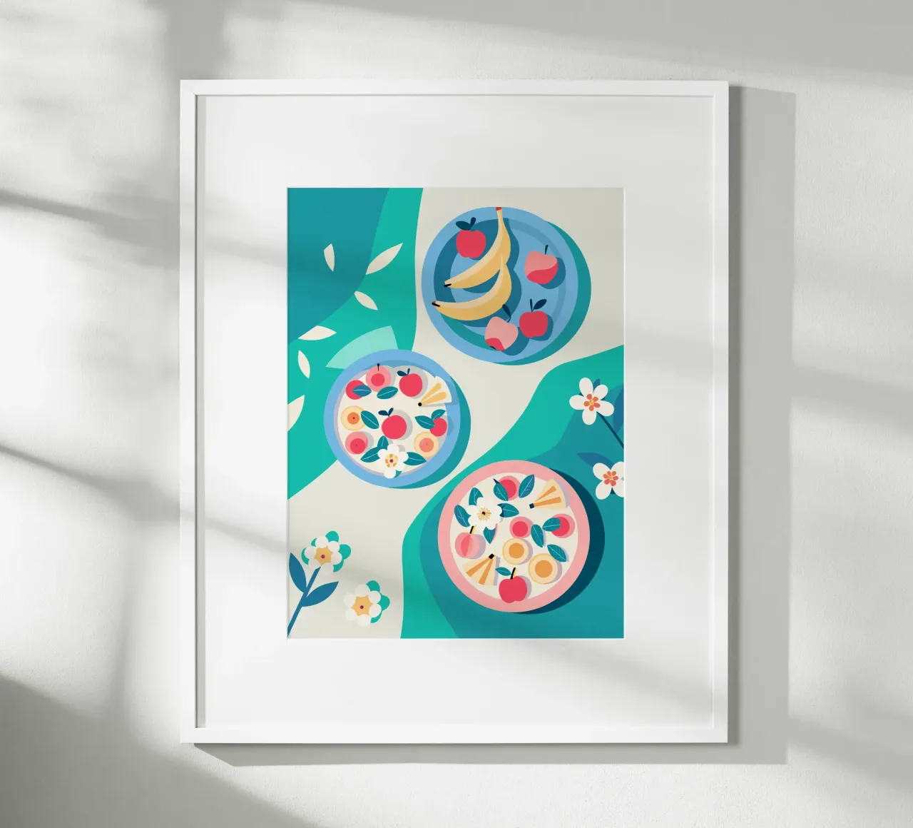 Verdure nel piatto carta hahnemühle da HAPPY SHOP