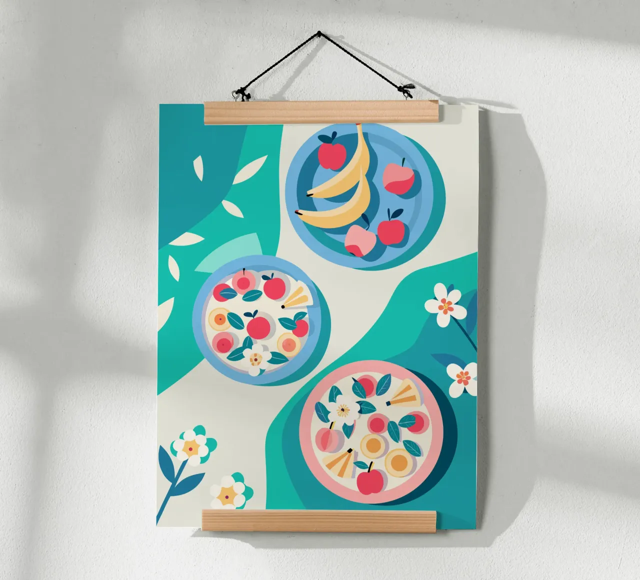 Verdure nel piatto carta hahnemühle da HAPPY SHOP