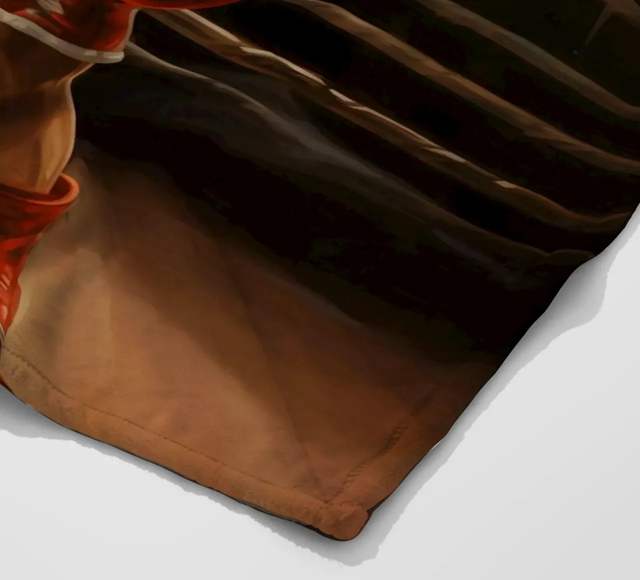 Hajime No Ippo coperta in pile da Fleur de Lys