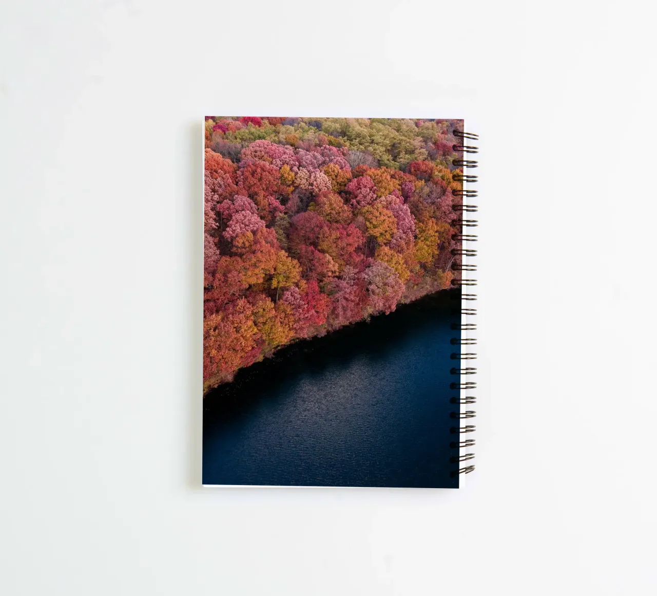 Nature wallpaper spiral notebook by Musadad Shop