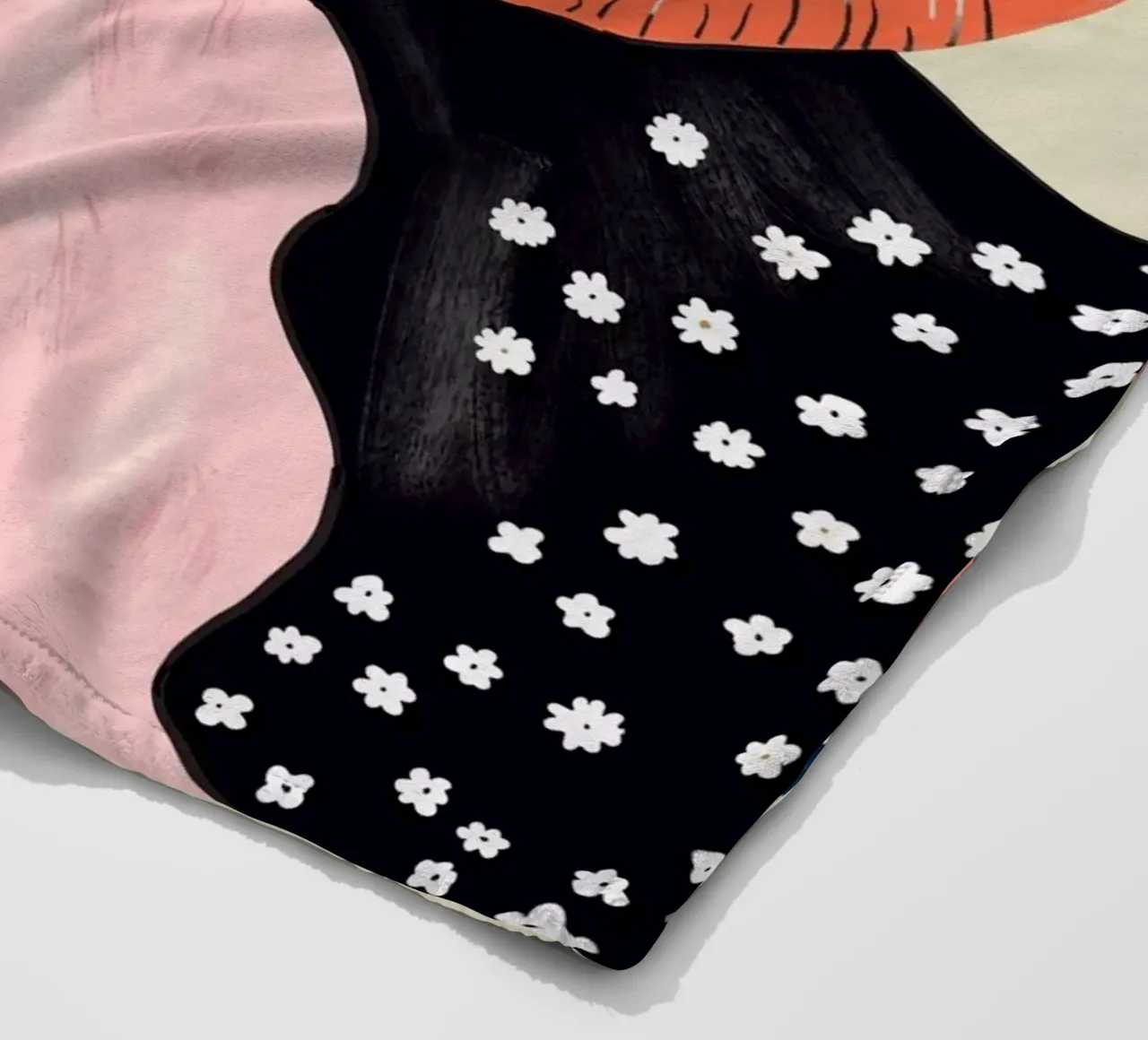 Blumenbock Fleecedecke von ArtsySesta