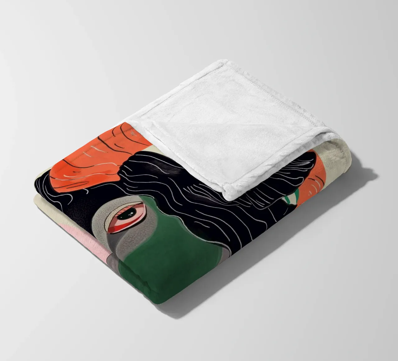 Blumenbock Fleecedecke von ArtsySesta