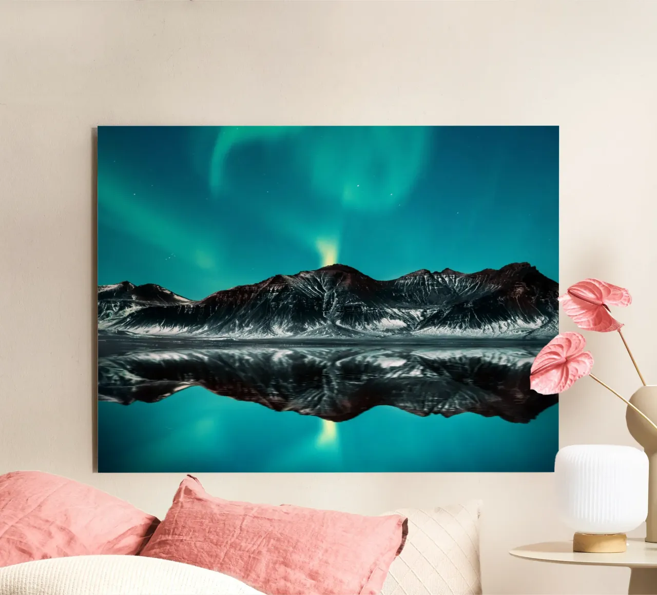 Snow mountain alu-dibond by Musadad Shop