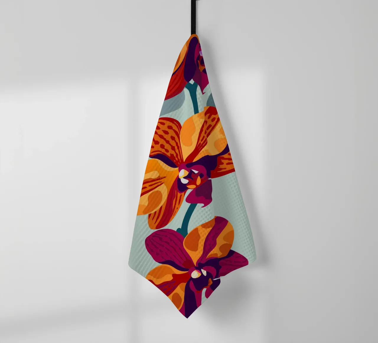 Fiore di orchidea canovaccio da cucina da HAPPY SHOP