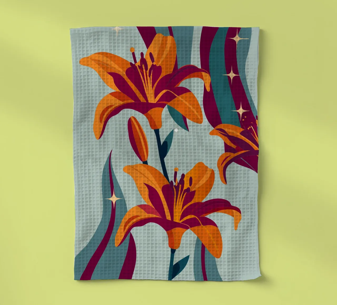 Fiore di orchidea canovaccio da cucina da HAPPY SHOP