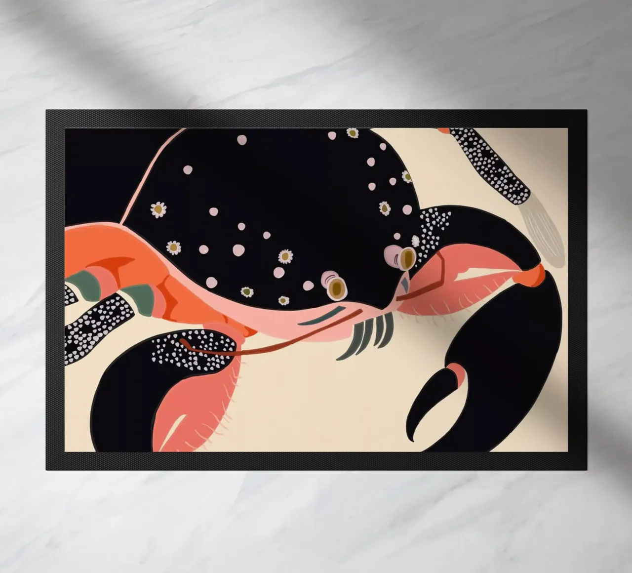 Granchio mistico zerbino da ArtsySesta