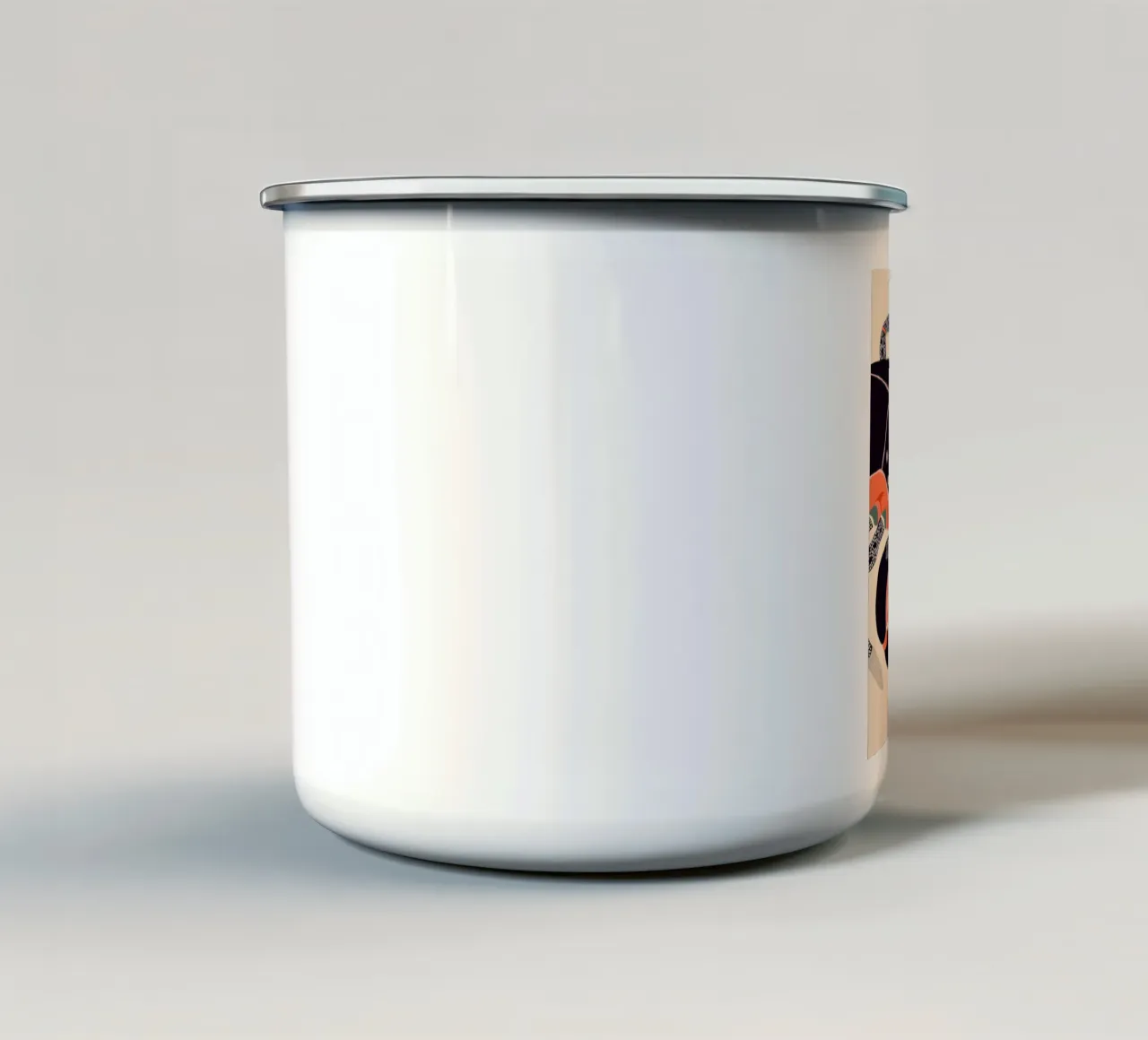 Granchio mistico tazza in smalto da ArtsySesta