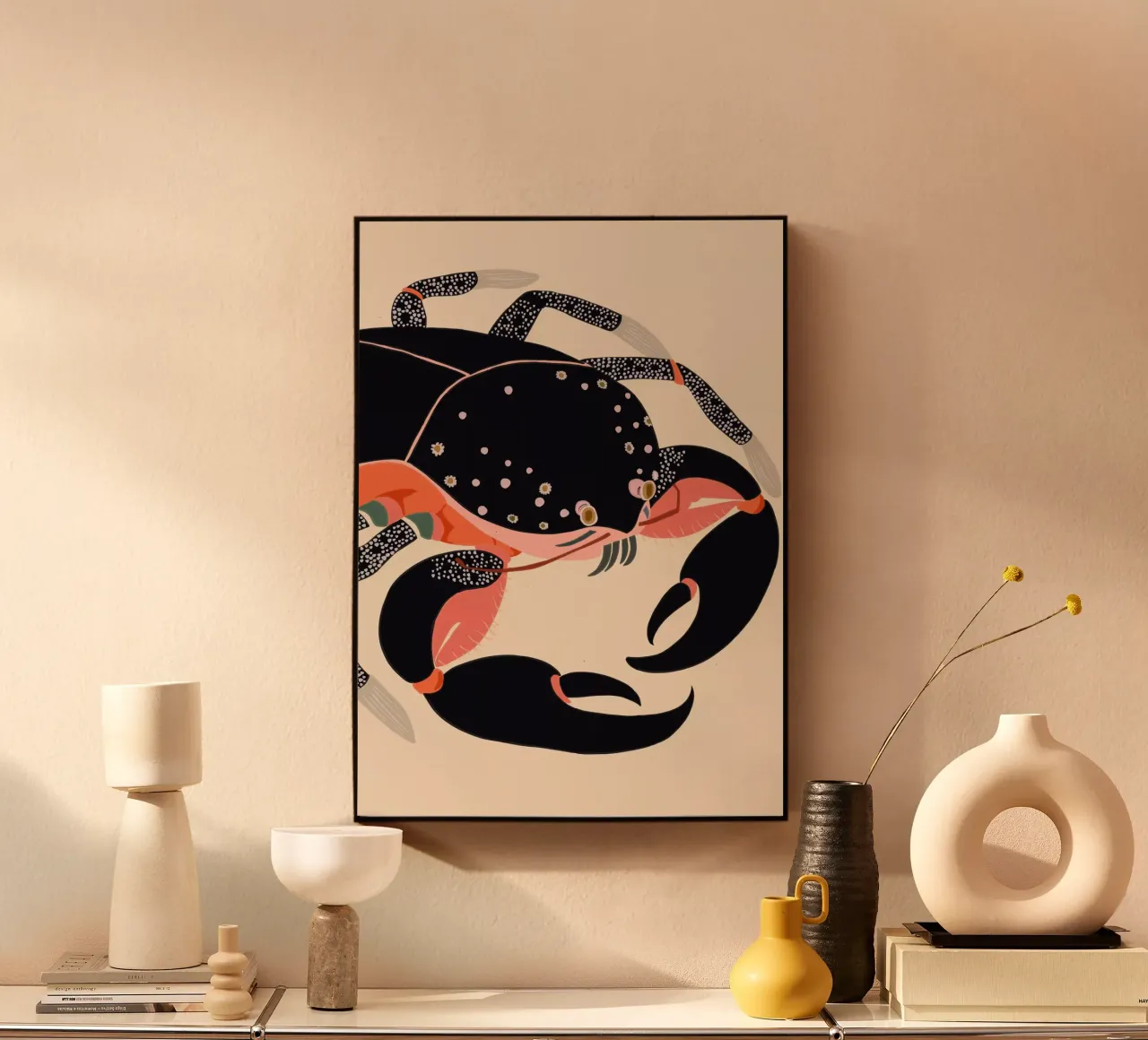 Granchio mistico plexiglass da ArtsySesta