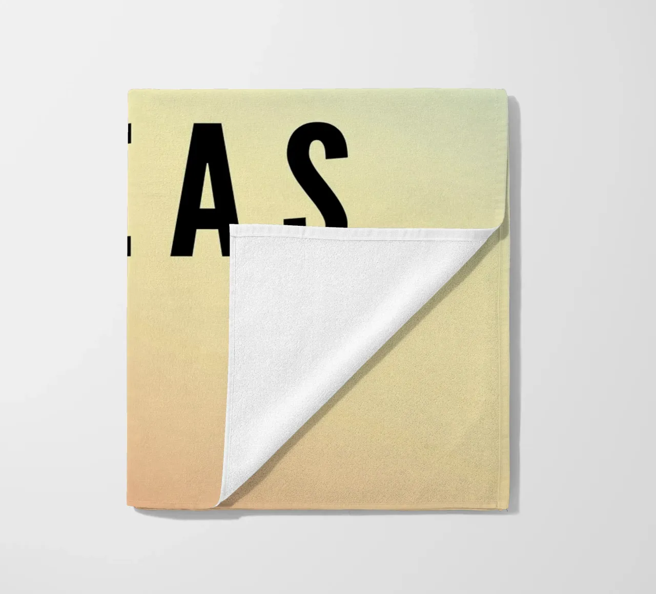 Stupid Ideas Welcome | Press Play Original Kunstdruck Strandtuch von Press Play Art Prints