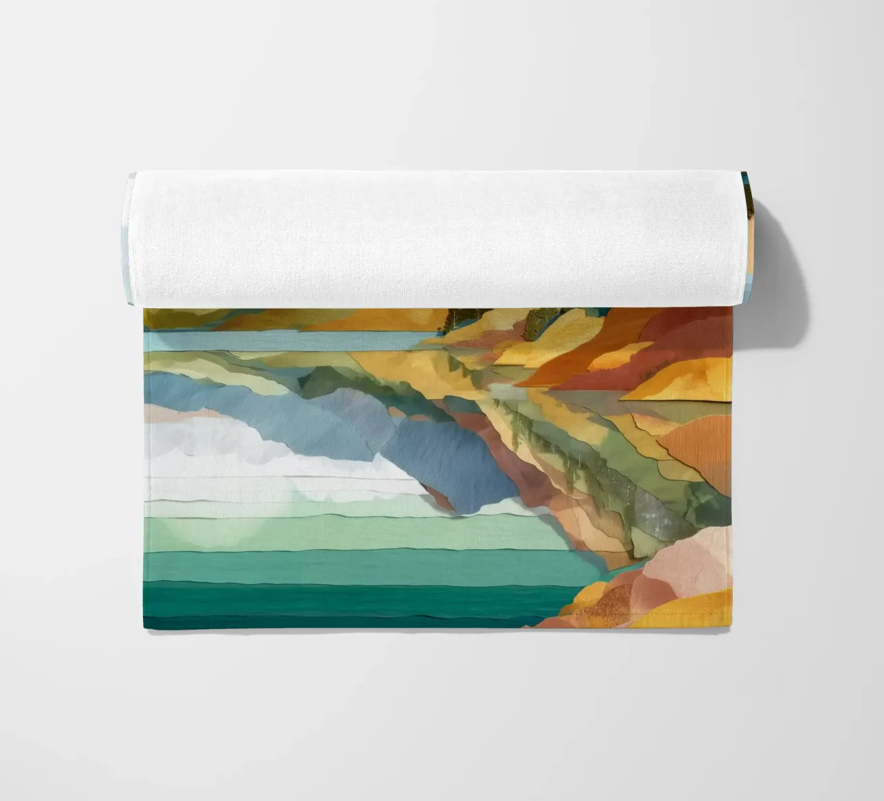 Sun Over Lake Horizon - A Landscape in Harmony telo mare da Dune