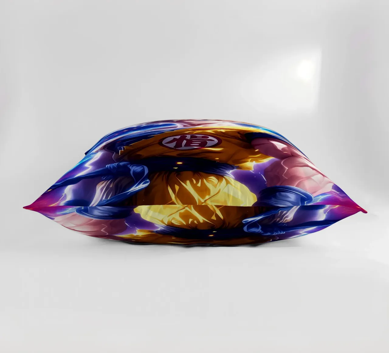 Super Saiyan Son Goku Dragon Ball DBZ decorative cushion by Fleur de Lys