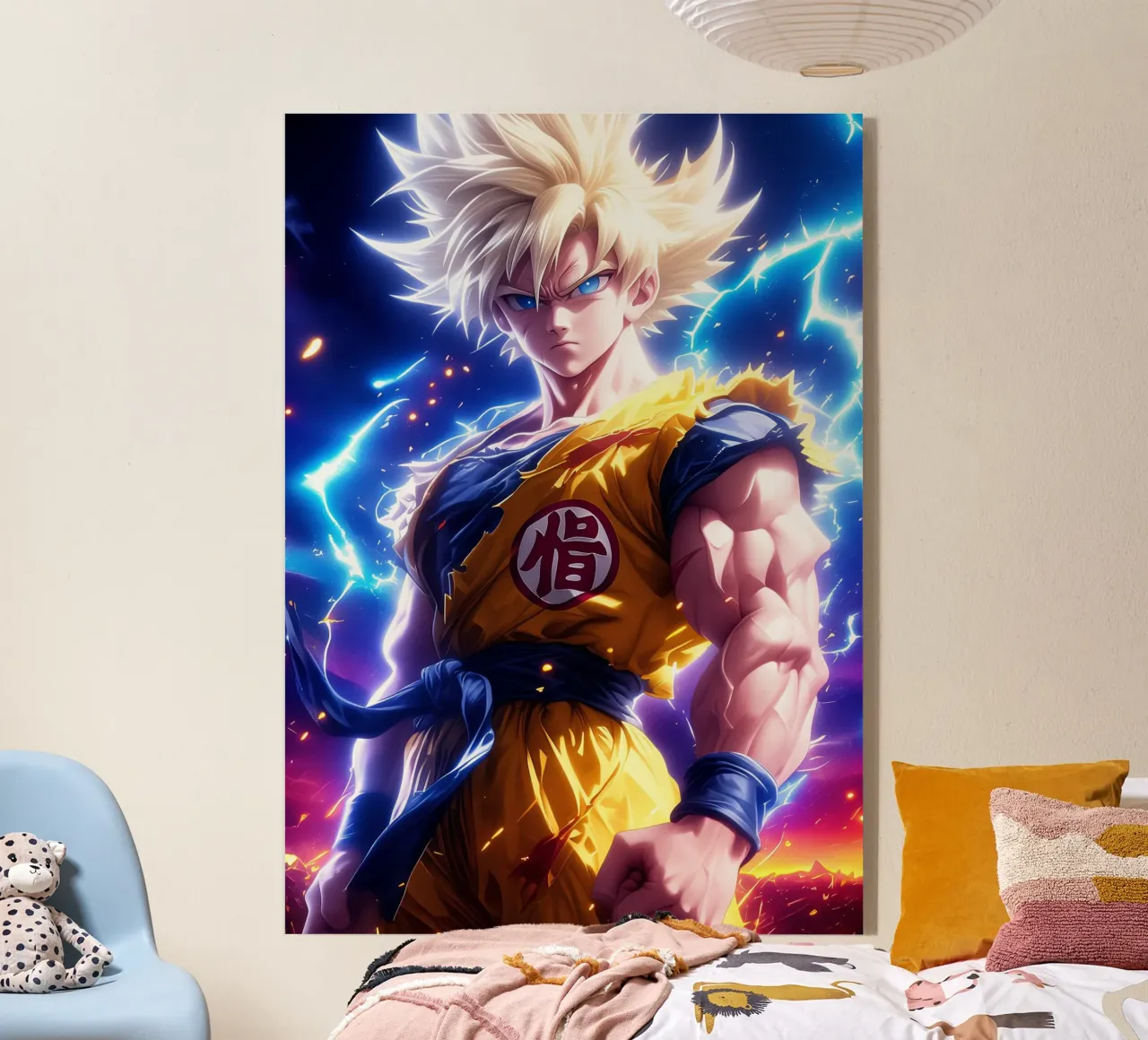 Super Saiyan Son Goku Dragon Ball DBZ acrylic glass by Fleur de Lys
