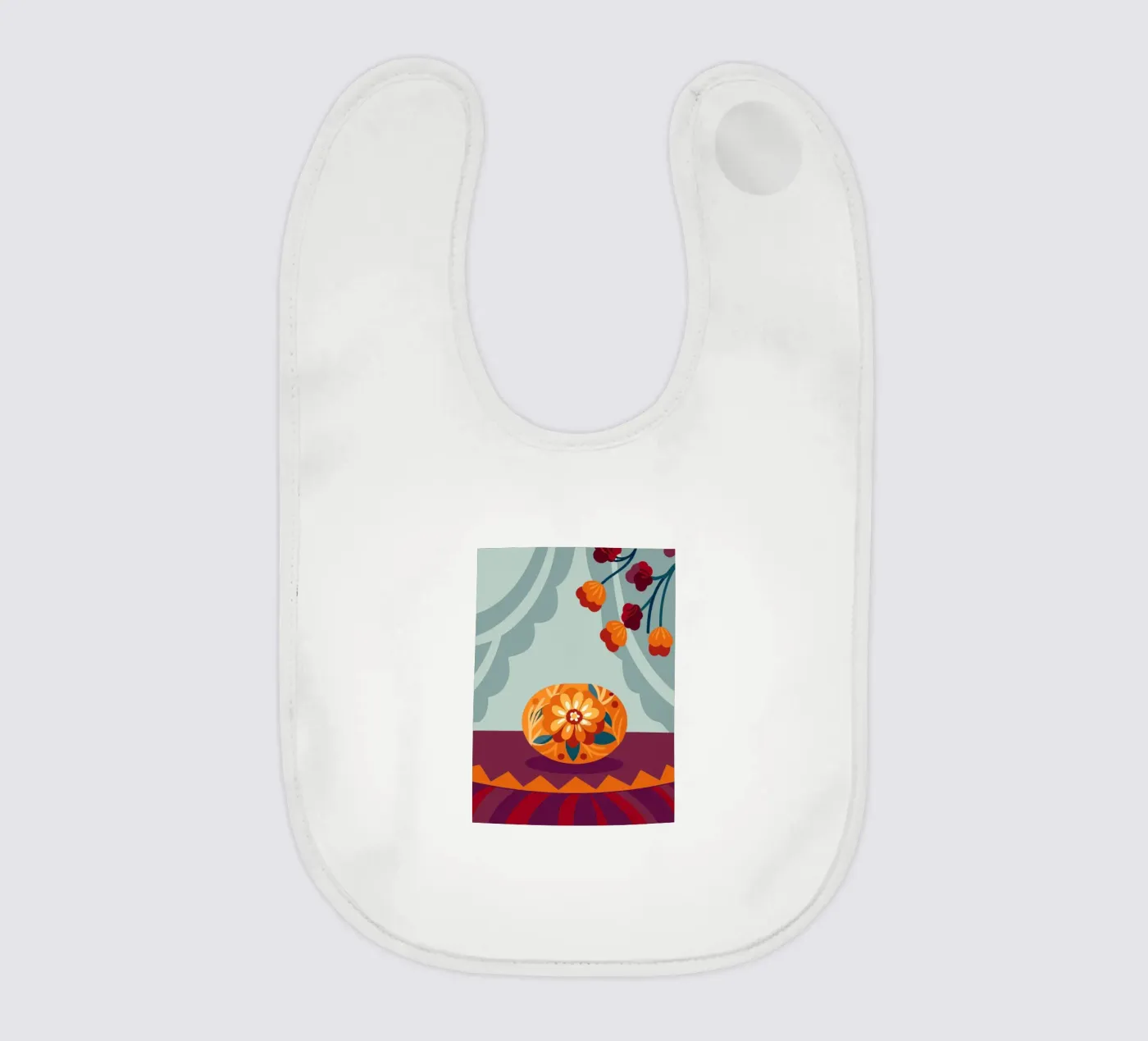 Flower baby slabbetje van HAPPY SHOP