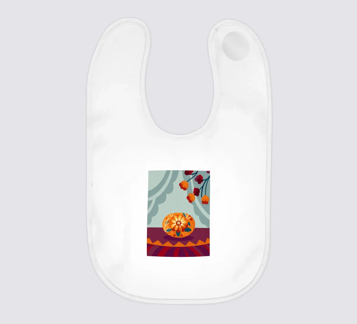 Flower baby slabbetje van HAPPY SHOP