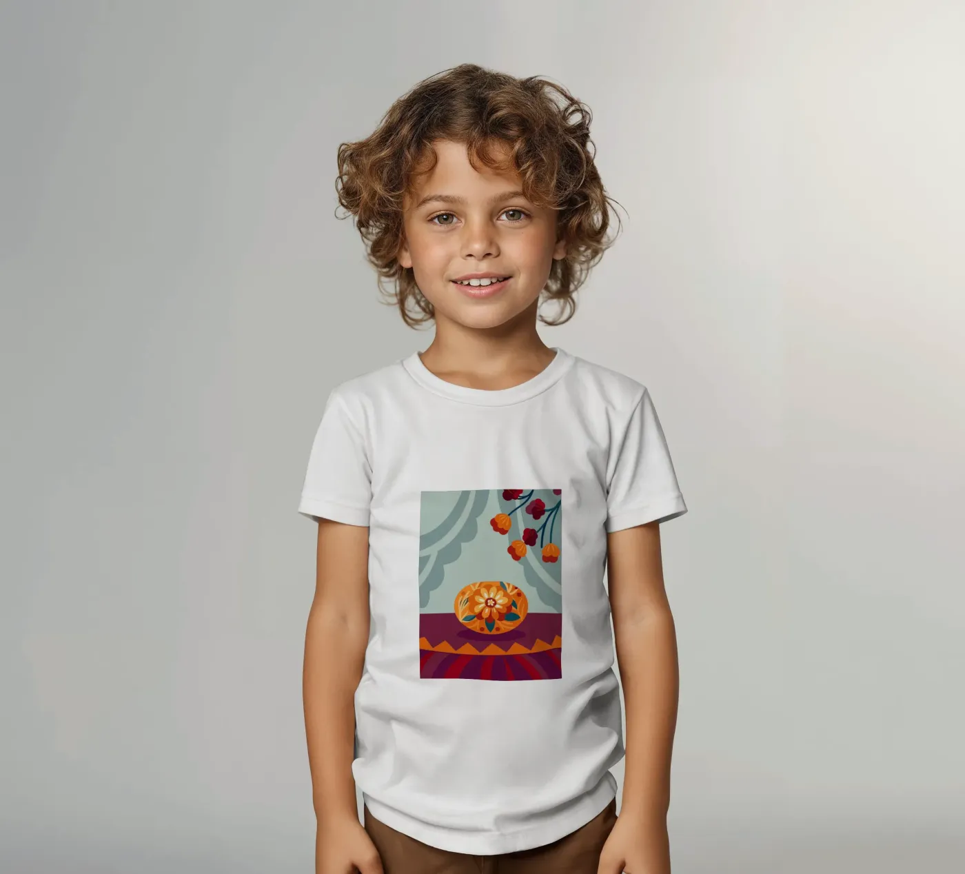 Fiore t-shirt bambini da HAPPY SHOP